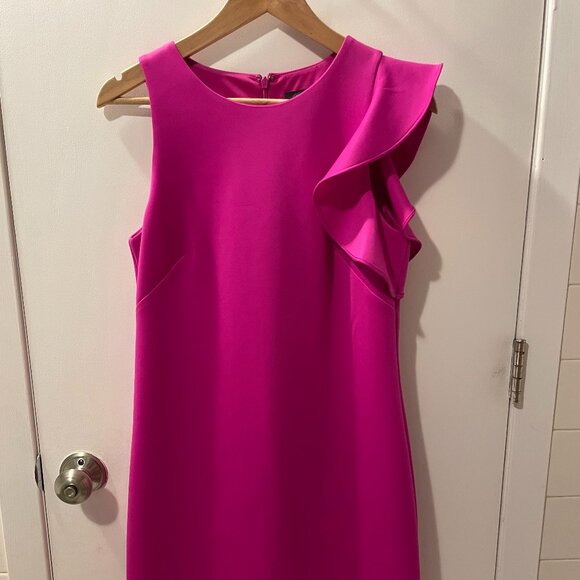 Vince Camuto One-Shoulder Party Dress | Size 8 - Picture 1 of 4